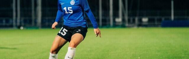 Женская сборная Эстонии по футболу крупно проиграла Косово, Инна Киш-Злиднис сыграла сотый матч