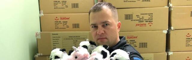 Ettevõtja Tõnis Lellep saatis Lõuna prefektuuri 2100 kaisukaru