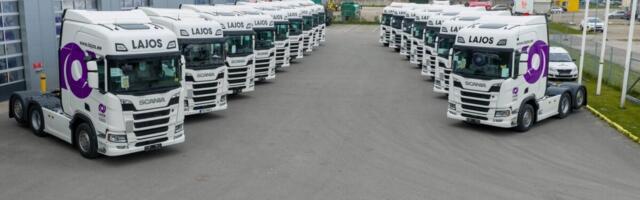 Vallbaumi veofirma laiendab uute autodega suurelt tegevust