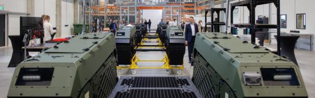 Milrem Robotics saadab Ukrainasse rekordkoguse maismaadroone