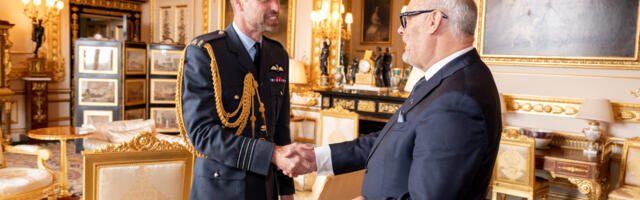 President Alar Karis kohtus Windsori lossis prints Williamiga