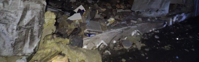 Reporter: Purjuspäi juhitud Porsche sõideti läbi poe seina