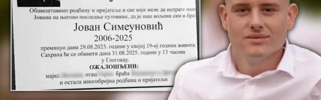 "VODENOM PUŠKOM JE ČISTIO REŠETKE SVINJACA, A ONDA JE SAMO PAO" Rođaka opisala detalje tragedije u kojoj je nastradao tinejdžer kod Bogatića: Sahranili smo ga!