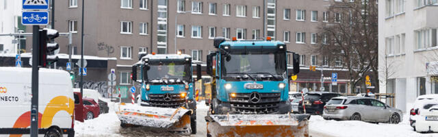 Kõigis Tallinna linnaosades on lumekoristuse lepingud sõlmitud