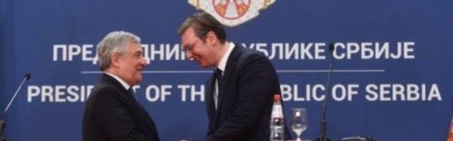 TAJANI U BEOGRADU! Vučić i italijanski ministar se sastaju u srpskoj prestonici - POTPISUJU BITAN UGOVOR!