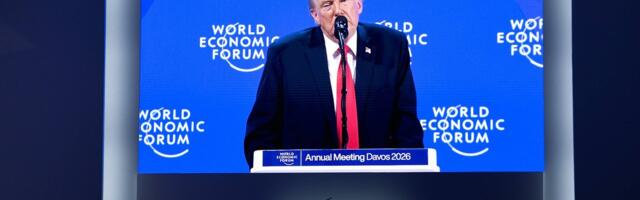 Trump jätkas Davosis peetud kõnes võitlust Gröönimaa omandamise nimel