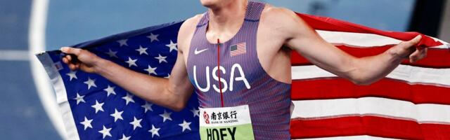 Josh Hoey purustas Bostonis 28 aastat vana 800 meetri sisemaailmarekordi