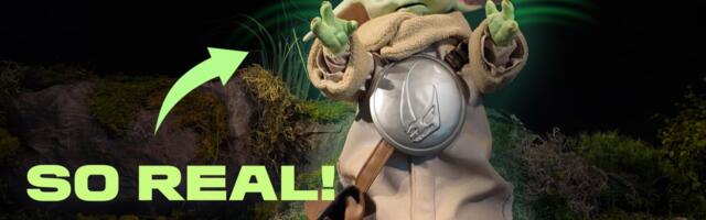 We Go Up Close With Ultimate Grogu: Hasbro’s $600 Star Wars Animatronic