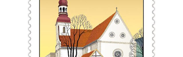 Pärnu Eliisabeti kirik postmargil