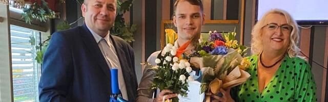 Aasta õppija haridustee on olnud käänuline, aga viis sihile