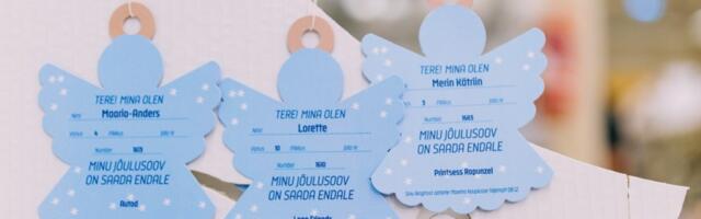 INGLIPUU MAXIMAS I Head Eesti inimesed täitsid üle 2000 lapse kingisoovid