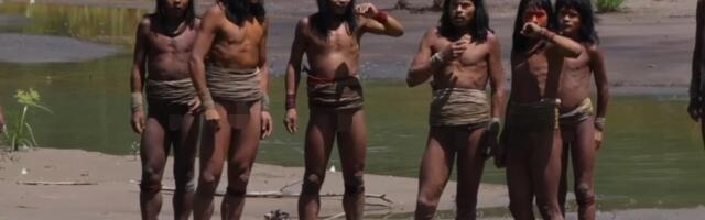 Amazonase hõim jäädvustati esimest korda videole