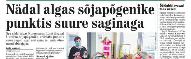 Meie Maa 16. märts 2022