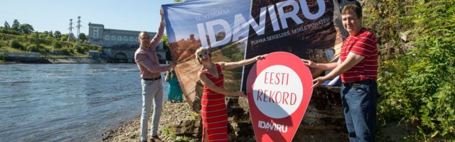 Ida-Viru hiilgab rekordite rohkusega