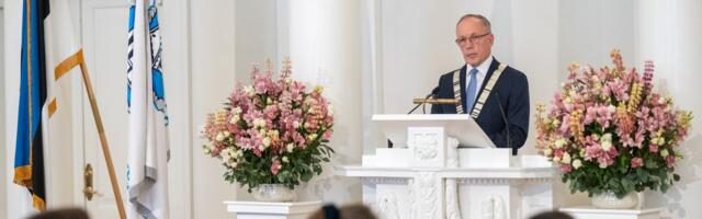 Tartu Ülikooli rektor Toomas Asser annab 25. augustil ametivande