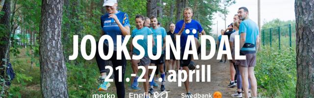 Eesti Terviseradade jooksunädal toimub 21. – 27. aprillil