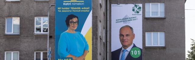 Keskerakonna triumf Ida-Virumaal: kõik teised parteid said haledalt lüüa