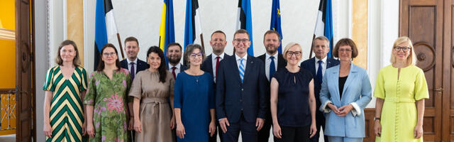 Valitsus andis Riigikogu ees ametivande