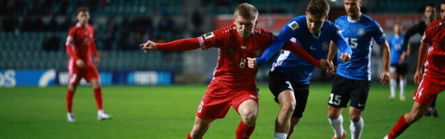 Eesti jalgpallikoondis viigistas kodumurul Moldovaga