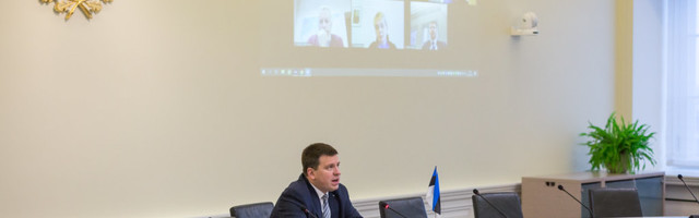 Peaminister arutas videosilla vahendusel Harju- ja Tartumaa omavalitsusjuhtidega koroonaviiruse vastast võitlust