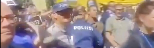 VIDEO: koomiline olukord Euroopa Komisjoni presidendiga Soomes