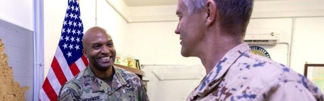 Scoutspataljoni ülem ja diviisi veebel külastasid Eesti kontingenti Iraagis