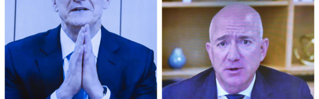 Suurim poliitteatri-etendus läbi aegade? USA võimuesindajad vs tehnoloogiavalla Suur Nelik