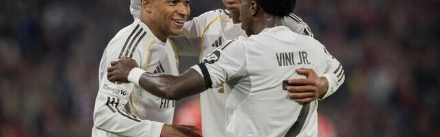 Real lihvis Mbappe ja Viniciuse kauglöökidega Barcelona edu väiksemaks