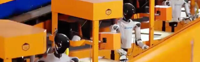 VIDEO: inimese sarnased robotid Hiina ettevõttes