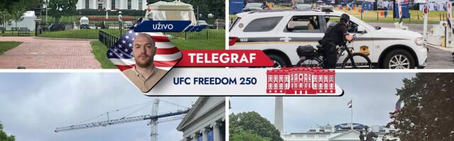 Telegraf u Vašingtonu: Sve je spremno za istoriju i UFC spektakl godine u Beloj kući