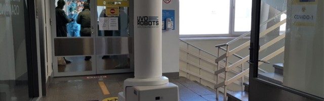 LTKH-s puhastab koroonaosakondi desinfektsioonirobot