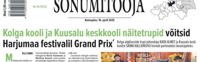 Sõnumitoojas 16. aprillil