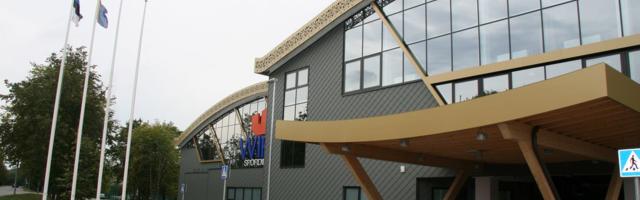 Kohtla-Järve uus spordikeskus püüab aasta puitehitise tiitlit