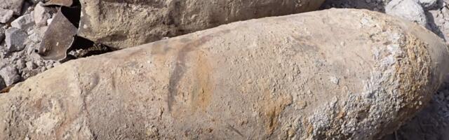 FOTO | Narva linnas leiti 250 kilogrammi kaaluv lennukipomm