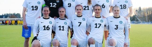 Eesti naiste jalgpallikoondis avas viigiga MM-valiksarjas punktiarve