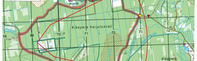 Laskeharjutused Kikeperas sulgevad tee laskeväljale