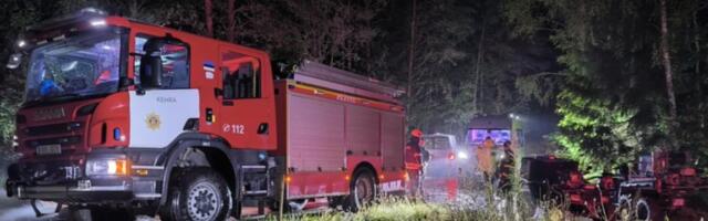 Politsei ja päästjad otsisid Anija vallas kadunud seenelist; appi võeti droon, ATV ja helikopter