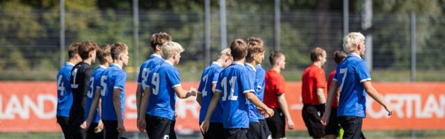 Eesti jalgpalli noortekoondised said teada valikturniiride vastased