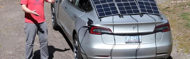 VIDEO | Ameeriklane paigaldas Teslale päikesepaneelid ja proovis kas sõiduulatus sellest pikeneb