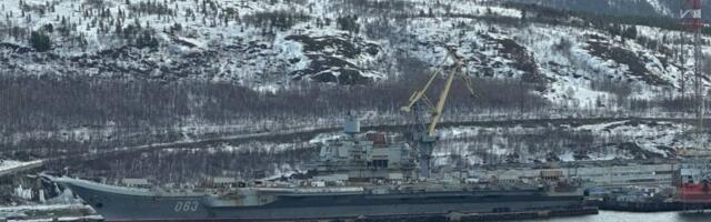 FOTO | Kas Vene laevastik viskas vaikselt oma suurima sõja- ja lipulaeva lihtsalt minema?