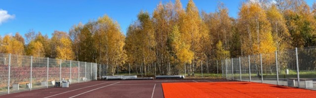 Haaberstis asuv avalik tenniseväljak saab uue ilme