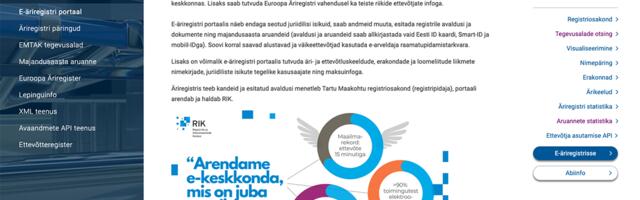 Aastaaruande korduv esitamine e-äriregistris