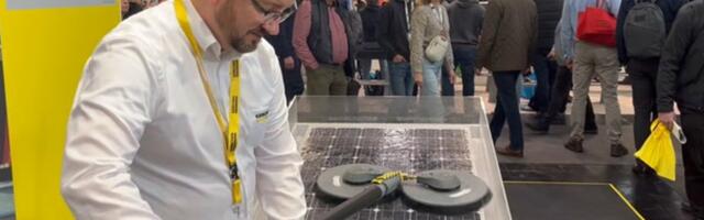 VIDEO | Lihtne puhastussüsteem tagab suurema päikeseenergiatootmise