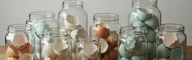 Klaaspurgid ja munakoored – pole neid varem proovinud? Nii saate midagi hämmastavat luua.