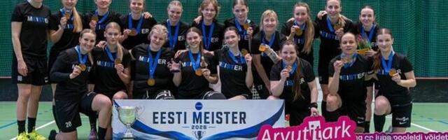 Sparta saalihokinaiskond krooniti Eesti meistriks