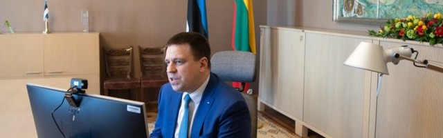 Riigikogu esimees Jüri Ratas rääkis Leedu ametikaaslasega regionaalsetest projektidest