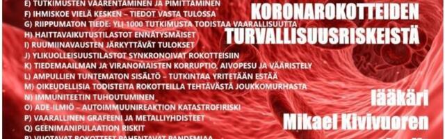 Vastus: geneetiliselt muundatud vaktsiinid põhjustasid tervisekatastroofi