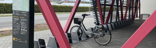 Luunja vallas avati uus rattaringluse parkla