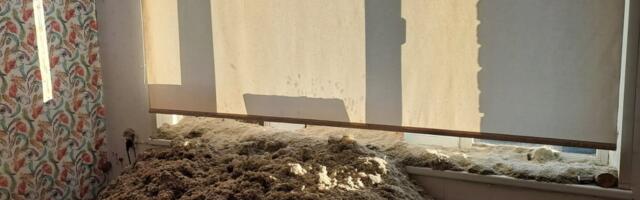 Katuseta Kärdla kortermaja elanikud leidsid kõik öömaja. Vald on valmis elanikke abistama