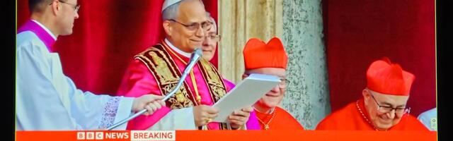 Uus paavst Leo XIV on pärit USA-st